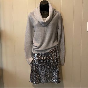 NWT Party Perfect Sequin Skirt from White House Black Market sz 6